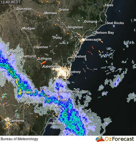 Oz Forecast - Penrith, NSW Radar, Forecast and Weather Stations