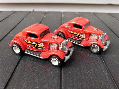 Vintage 1979 Hot Wheels Zz Top 34 Ford Coupe Custom Hi Rakers Real Riders X2 Ebay