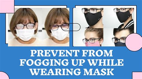 How To Wear Mask Without Fogging Up Youtube