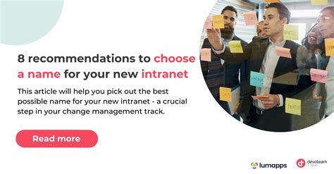 8 Recommendations To Choose A Name For Your New Intranet Devoteam G Cloud