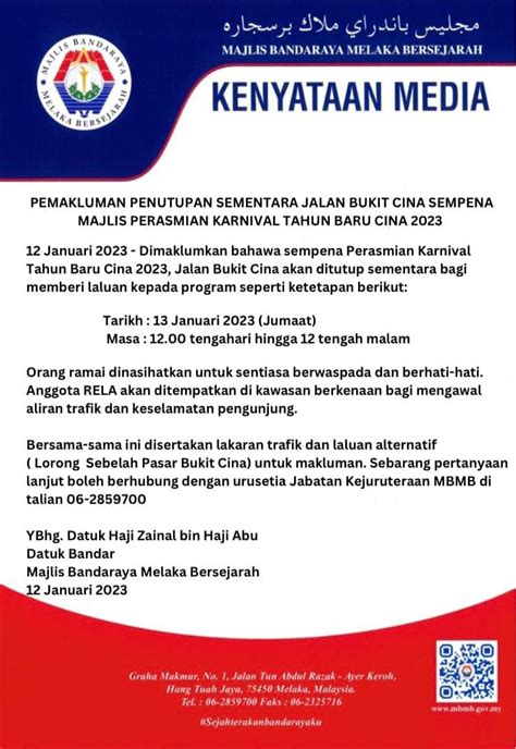 Portal Rasmi Majlis Bandaraya Melaka Bersejarah Mbmb Home Page