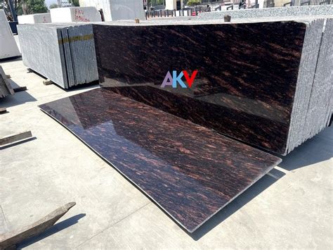 Akv River Brown Granite For Flooring Thickness 17 Mm At Rs 53 Sq Ft