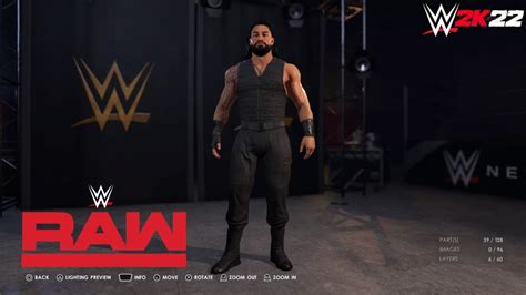 WWE 2K22 Roman Reigns The Shield Attire YouTube