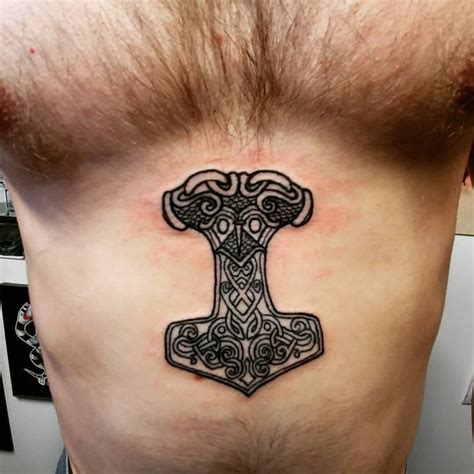 101 Amazing Mjolnir Tattoo Designs You Need To See Mjolnir Tattoo