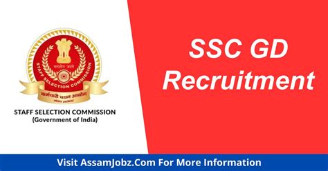 Ssc Gd Recruitment 2025 Apply For 26146 Constable New Posts