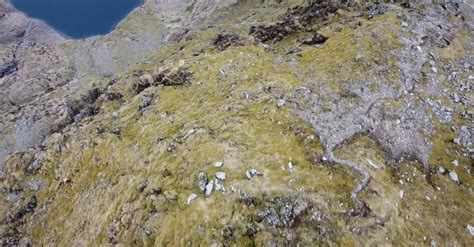 Drone Footage of Snowdon Summit Free Stock Video Footage, Royalty-Free 4K & HD Video Clip