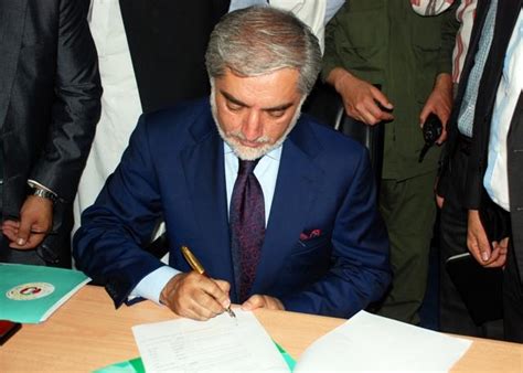 Abdullah Formally Jumps Into Presidential Race Pajhwok Afghan News