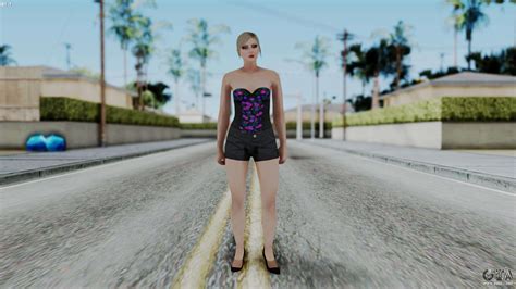 Female Skin 1 From Gta 5 Online For Gta San Andreas