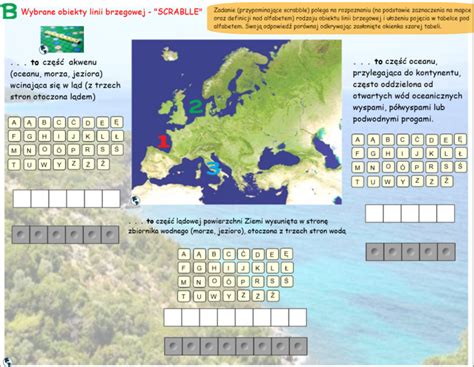 Linia Brzegowa Jedna Z Granic Geograficznych Tablice Net Pl