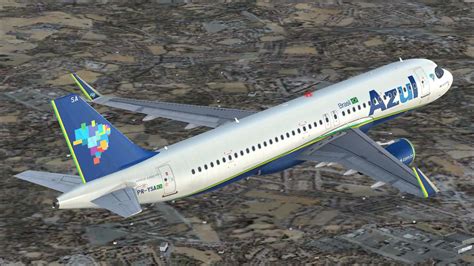 Texturas Brasileiras Azul Linhas A Reas Pr Ysa Airbus A Neo