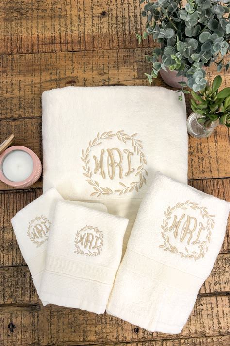 Monogrammed Bath Towels | Monogrammed bath towels, Monogram towels ...