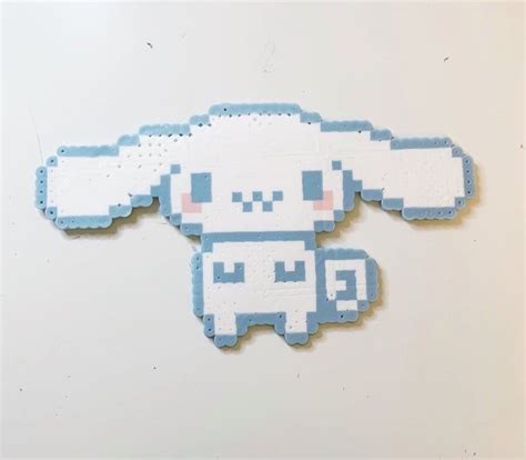 Sanrio Cinnamoroll Perler Bead Art On Mercari Bead Art Perler Bead Art Perler Beads