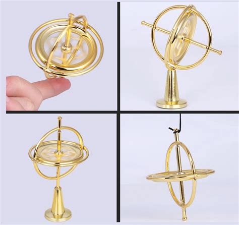 Metal Anti Gravity Gyroscope Toy Spinning Top Toys For Children Adult