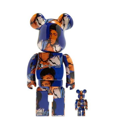 Medicom Andy Warhol S Muhammad Ali Be Rbrick Multi End Us