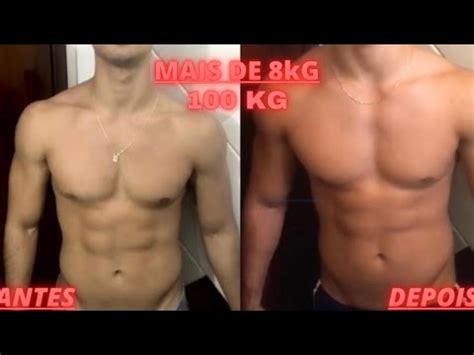 Antes e depois do ciclo de durateston - YouTube