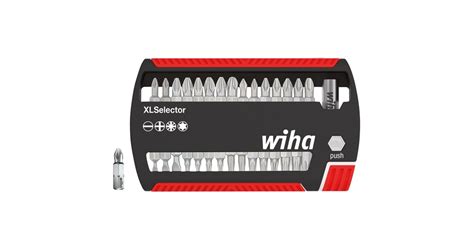 Wiha Bitset XLSelector Standard 25 Mm Zwart Rood 32 Delig