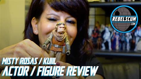 Misty Rosas Kuiil Star Wars Actor Figure Review Youtube