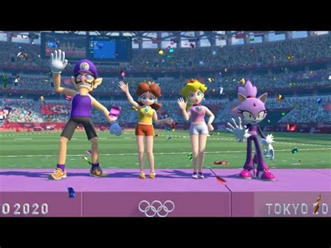 Mario Sonic At The Olympic Games Tokyo X M Relay Youtube