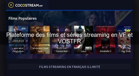 Plateforme Des Films Et Séries Streaming En Vf Et Vostfr Video Club