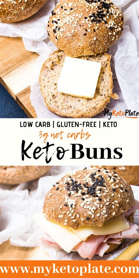 Easy Keto Buns 5 Ingredients Recipe Myketoplate