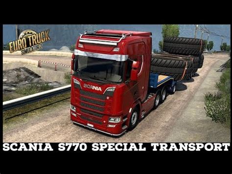 Scania S770 V8 Special Transport Euro Truck Simulator 2 Gameplay