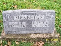 Annie Eliza Mcvey Pinkerton M Morial Find A Grave