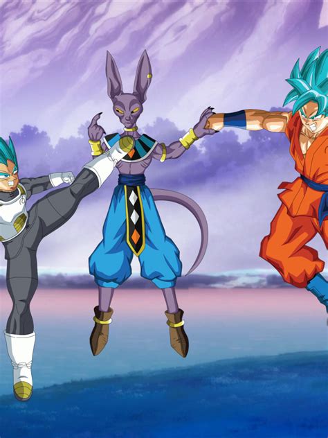 Goku Vs Beerus Wallpapers - Wallpaper Cave