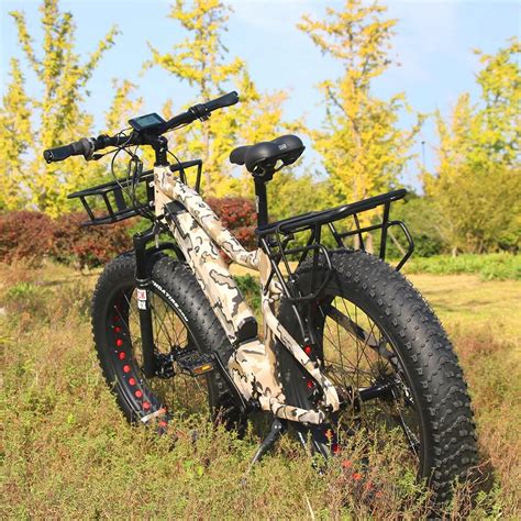 Hunter Off Road Electric Bike 750w 1000w Mid Drive Fat Tire Mountain