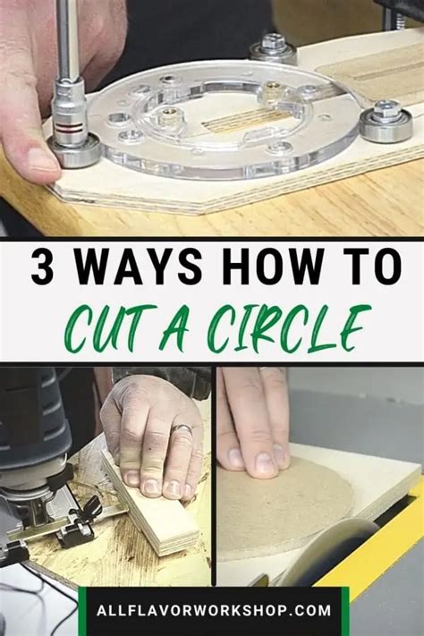 Different Ways How To Cut A Circle In Wood Explained Allflavor