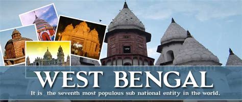 Tourist Destinations and Places in India - West Bengal