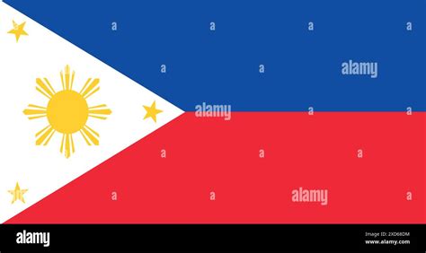 Flag Of The Philippines Stock Vector Image Art Alamy