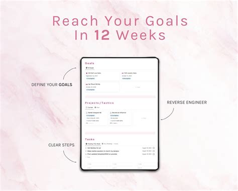 Ultimate 12 Week Year Notion Template Notionhub