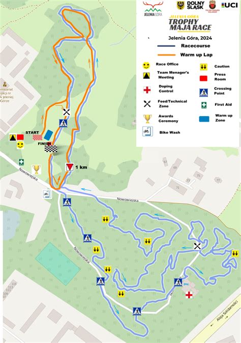 Trasa Race Course Jelenia G Ra Trophy Maja W Oszczowska Mtb Race