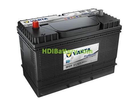 Batería Varta Promotive Black H17 12 Voltios 105 Amperios