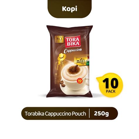 Jual Torabika Cappuccino 25 Gr 1 Renceng Isi 10 Sachet Shopee Indonesia