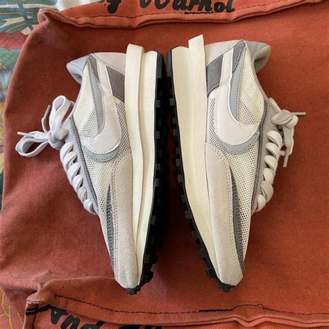 Grey Nike Sacai Waffles Day Sale Worn Once Comes Depop