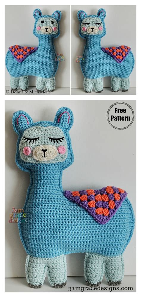 8 Llama No Drama Amigurumi Free Crochet Pattern Page 2 Of 2