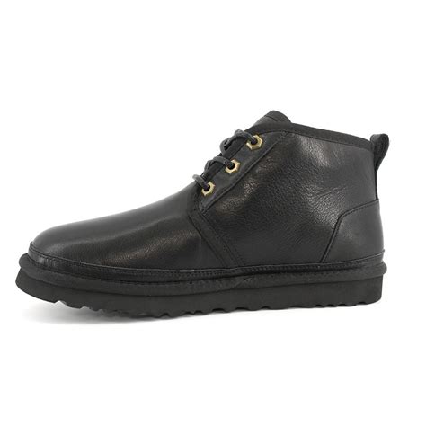 Ugg Mens Neumel Leather Black купить за 16490 руб Купить Угги в