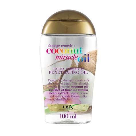 OGX Coconut Miracle Oil Extra Strength Penetrating Hair Oil For Dry