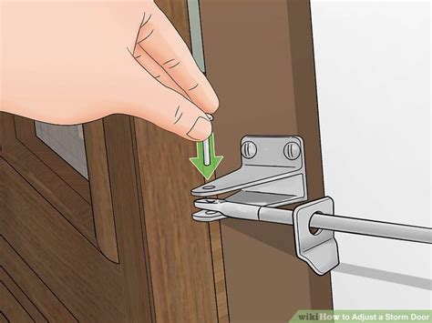 3 Ways To Adjust A Storm Door WikiHow