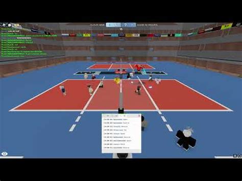 Rvl Cloud Nines Vs Made In Heaven Roblox Volleyball Season