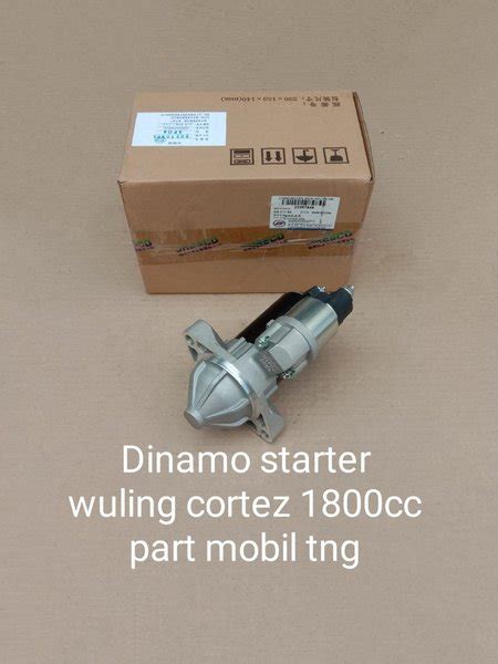 Jual Dinamo Motor Starter Stater Wuling Cortez Cortes Cc