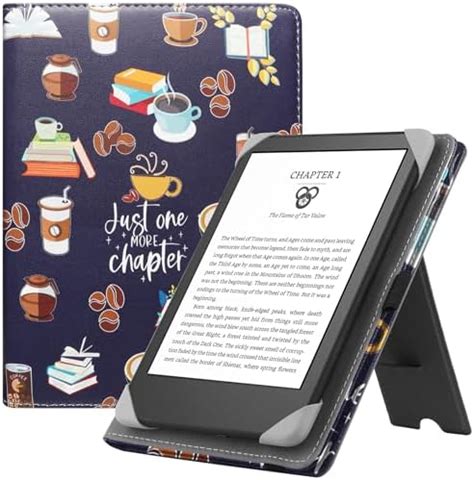 Hgwalp Funda Universal Para Pulgadas Ereaders Funda Folio Stand