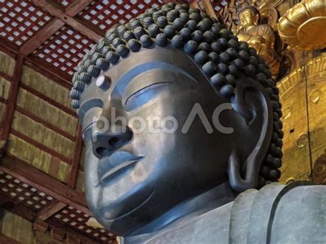 奈良 東大寺 大仏殿 盧舎那仏座像頭部 No 27793977｜写真素材なら「写真ac」無料（フリー）ダウンロードok