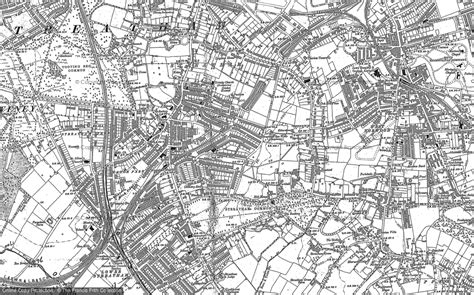 Old Maps of Streatham, Greater London - Francis Frith