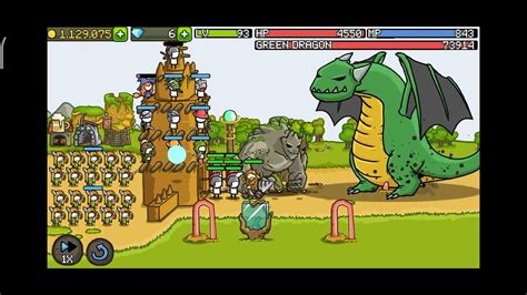 Grow Castle Tower Defense Level Youtube