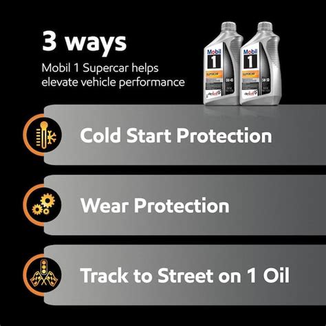 Mobil 1 Supercar Full Synthetic Motor Oil 0w 40 Dexos R Case6