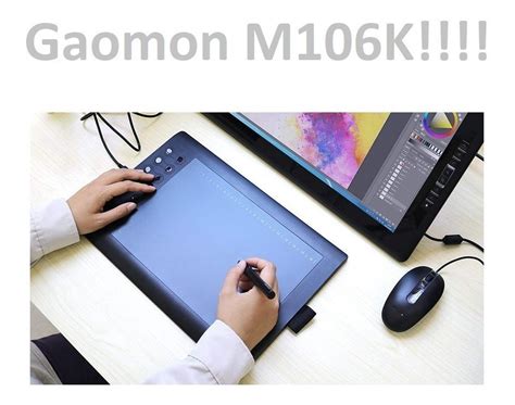 Mesa Digitalizadora Gaomon M106k Profissional 10 Original Mercado