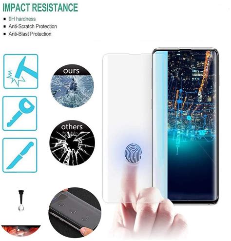 Lito Uv Liquid Full Glue Tempered Glass Screen Protector For Samsung