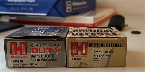 Hornady Critical Duty And Critical Defense Rguns